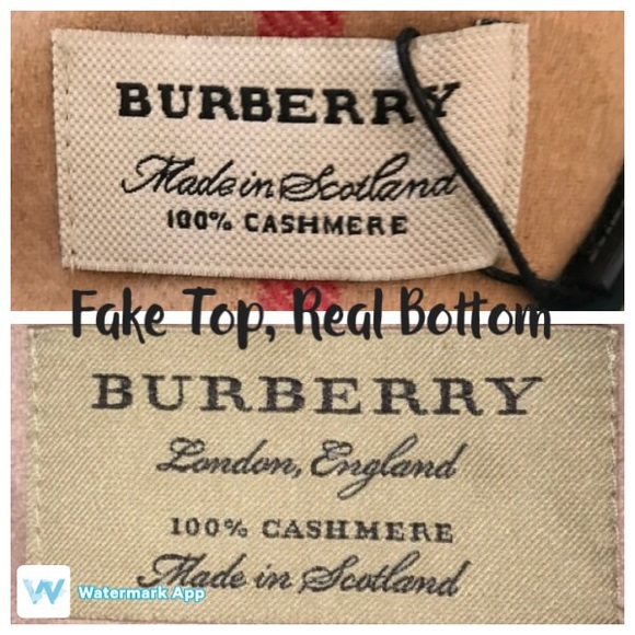 Burberry Accessories - AUTHENTIC VS FAUX Scarves: Read/Share!